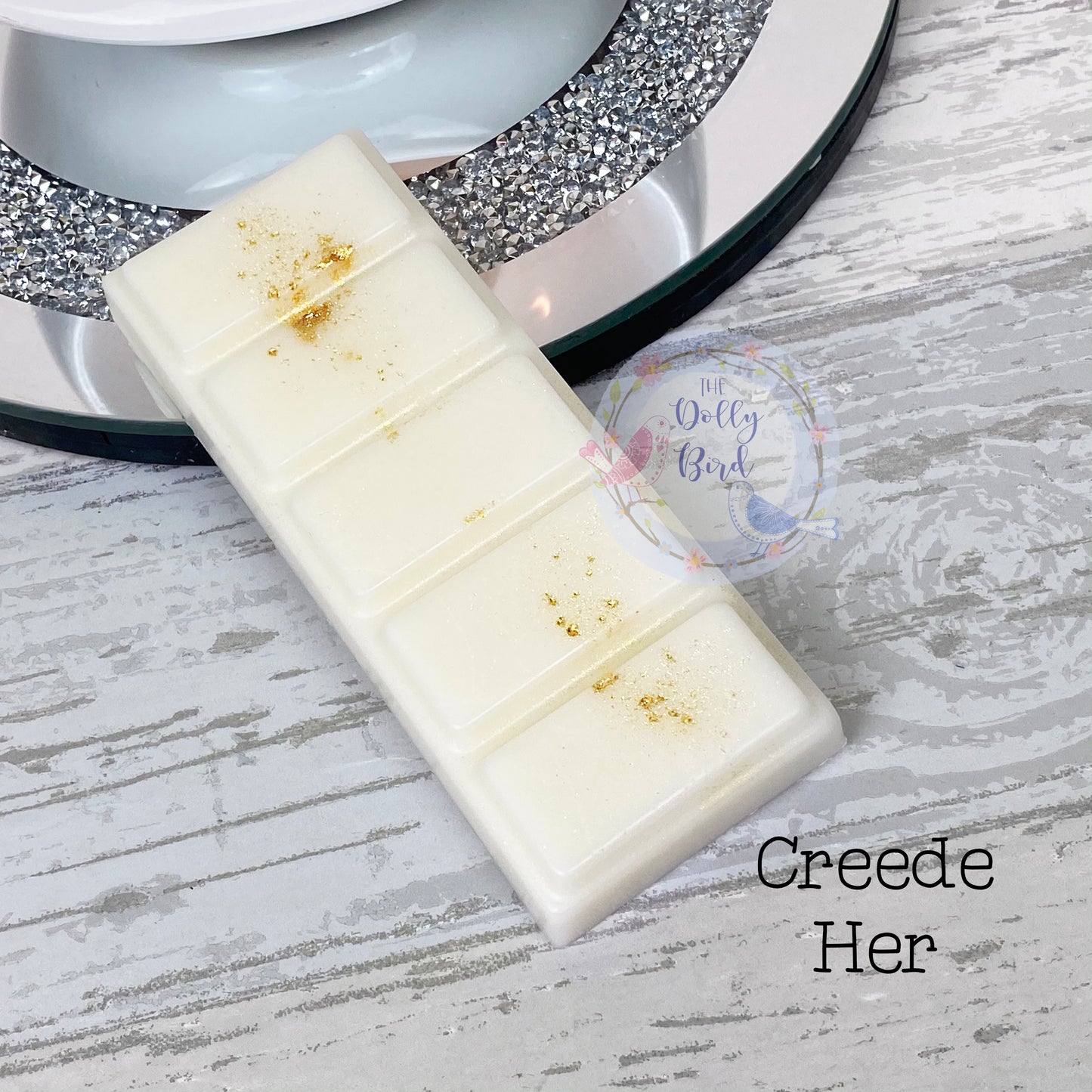 Creede Her Wax Melt Snap Bar, Creede perfume Perfume Scented Wax, Soy Wax Melt, Clean Scented Wax Melts, Fresh Scent Wax Melts, Perfume Wax Melts