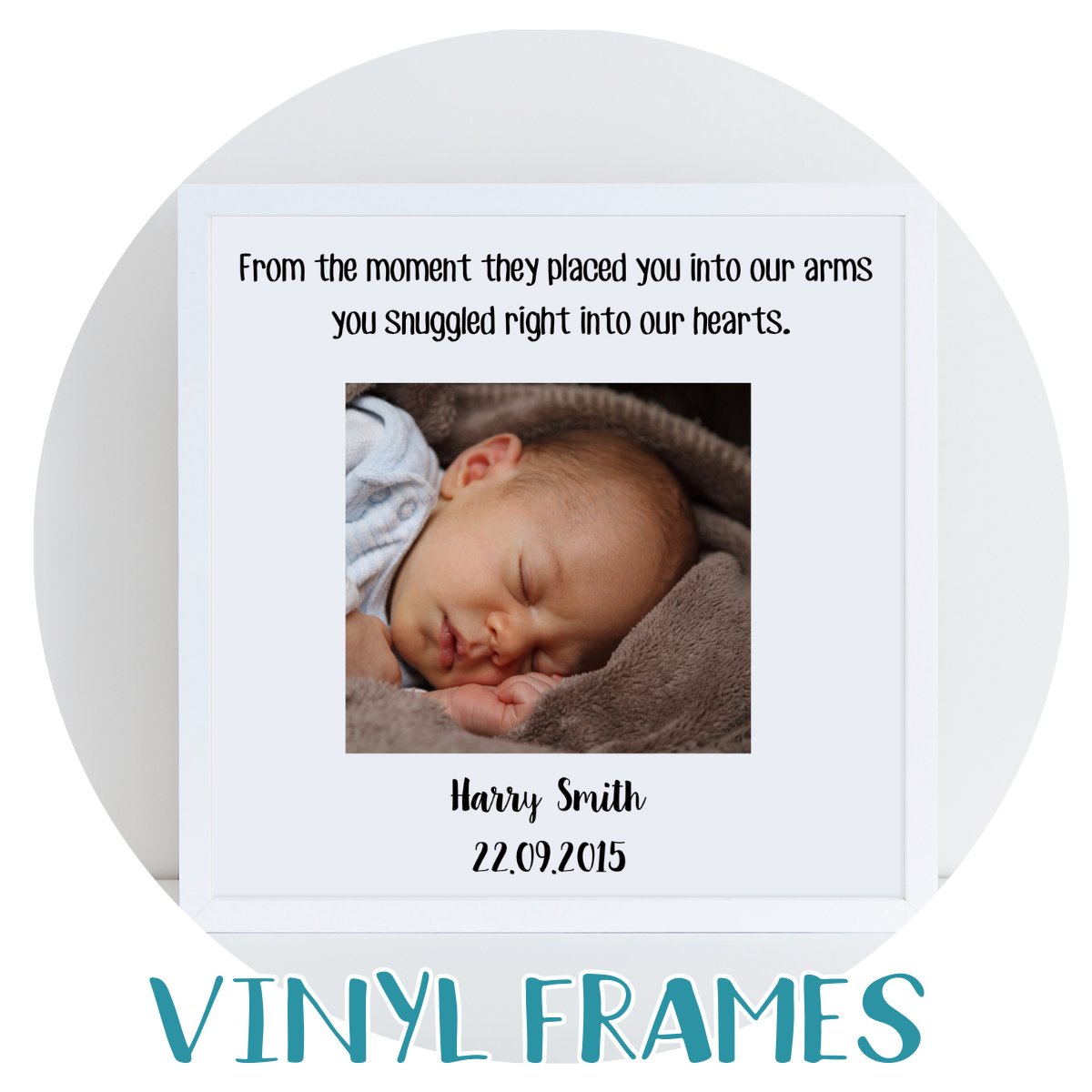 Vinyl Cut Frames