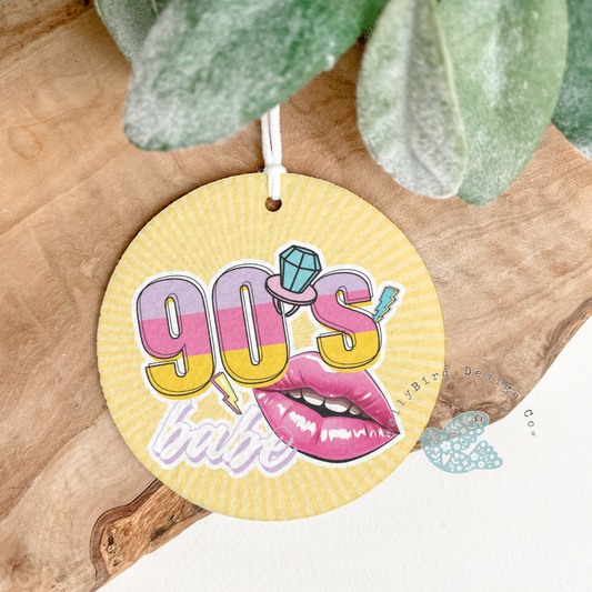 Scented Air Freshener 90s Babe Design