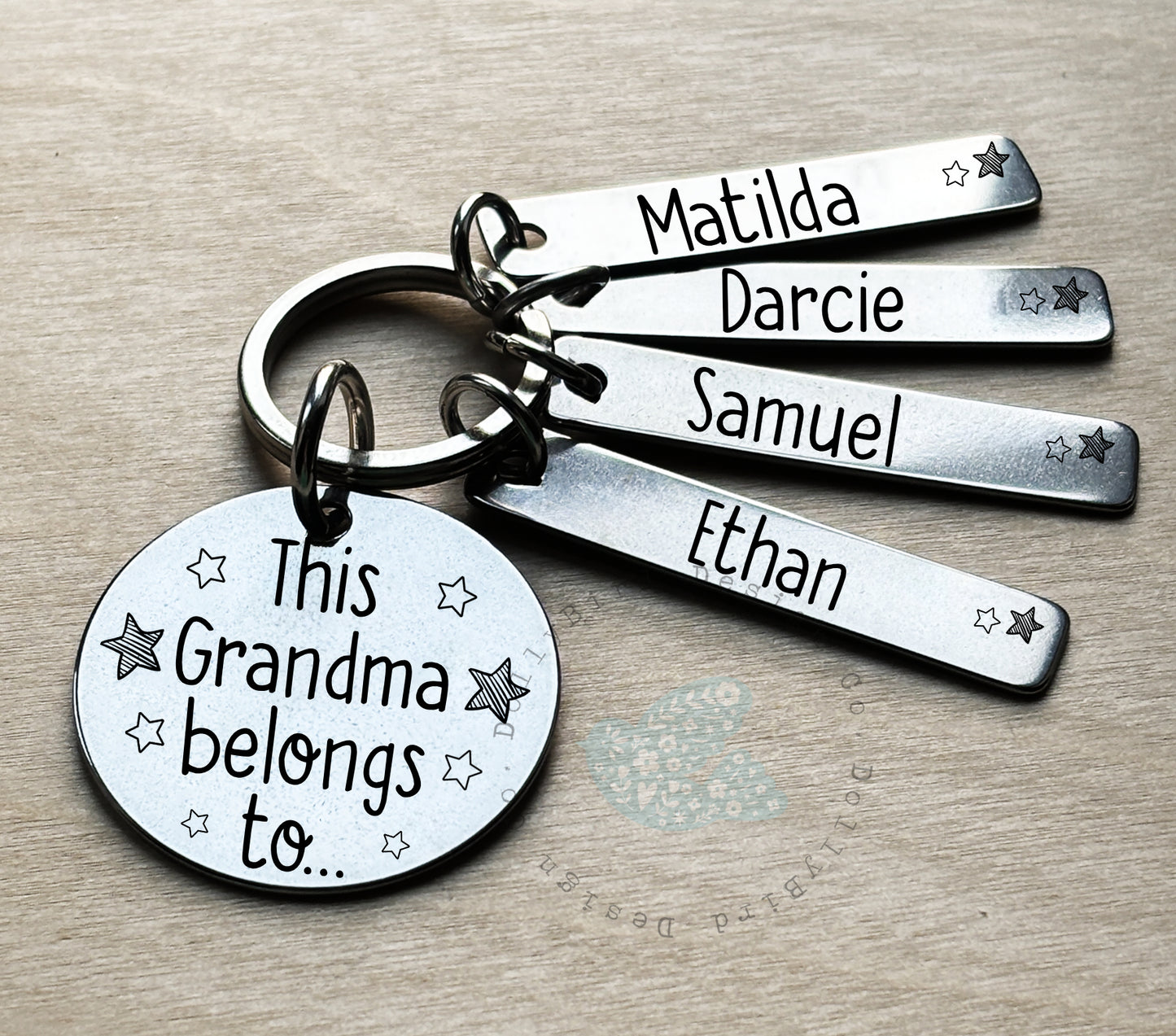 This Grandma Belongs To Personalised keyring, This Grandma Belongs To Keyring, This Grandma belongs To Keychain, Personalised Grandma Keyring