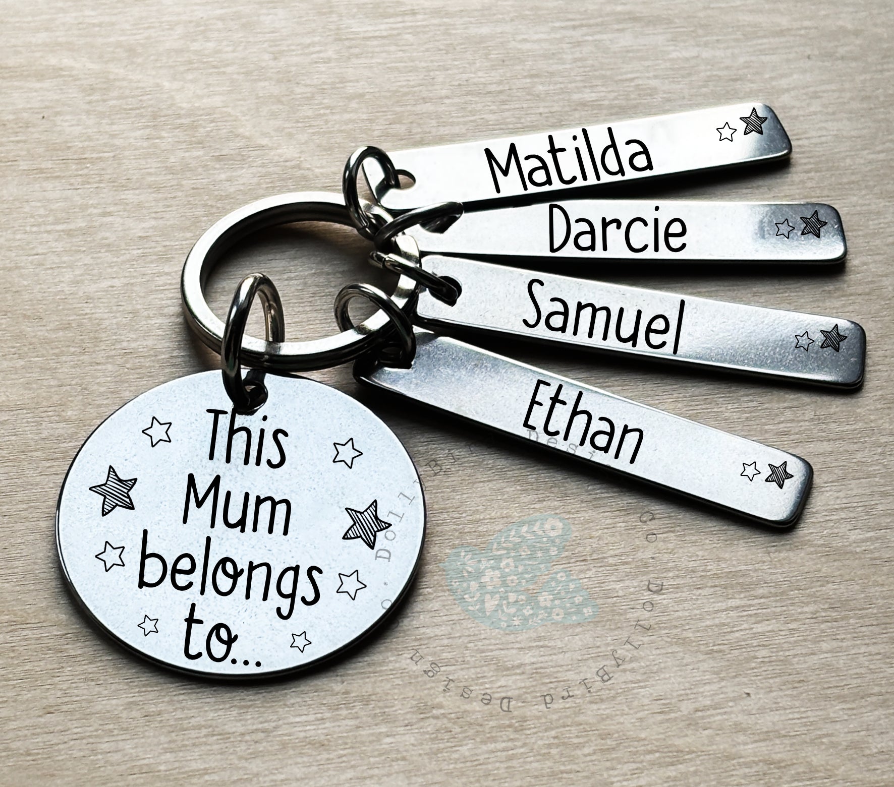 This Mum Belongs To Personalised keyring, This Mum Belongs To Keyring, This Mum belongs To Keychain, Personalised Mum Keyring