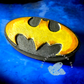 batman bath bomb, batman bath bomb, kids bath bomb, handmade bath bomb, uk batman gift, prime gift for him