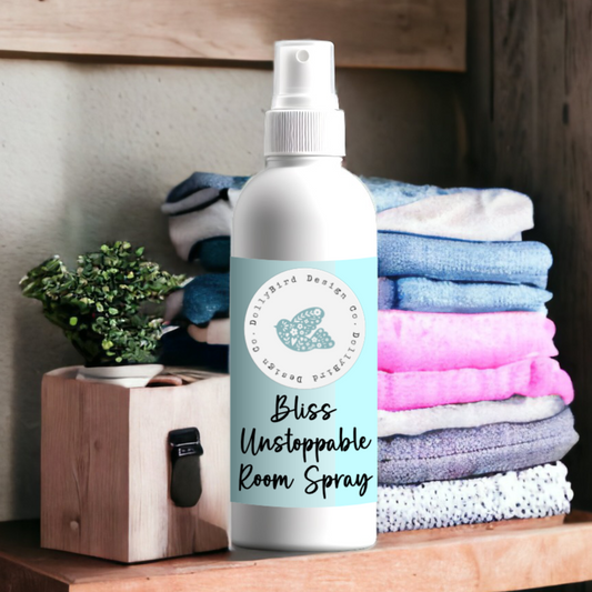 Bliss Unstoppables Room And Linen Spray, Ubstoppable Room Spray, Laundry Scent Room Spray