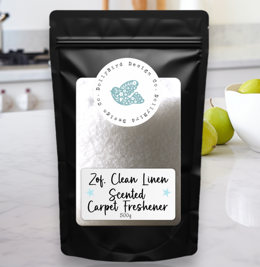 clean linen scent carpet freshener