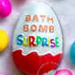 Bath Bomb Surprise Easter Bath Bomb, Kinder Surprise Easter, Kinder Surprise Bath Bomb, Kids Easter Gift, Kids Bath Bomb, Fruity Bath Bomb