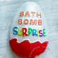Bath Bomb Surprise Easter Bath Bomb, Kinder Surprise Easter, Kinder Surprise Bath Bomb, Kids Easter Gift, Kids Bath Bomb, Fruity Bath Bomb