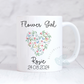 Personalised Flower girl Mug, Flower girl Gift, Wedding Thank You Gift, Personalised Wedding Gift, Personalised Mug, Coffee Mug, Tea Mug, Cup