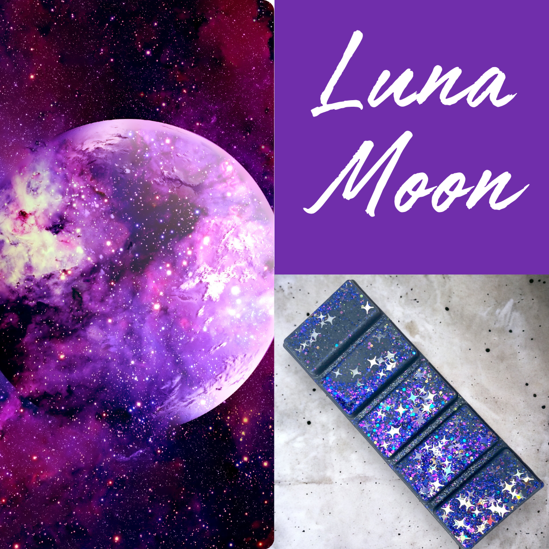 Luna Moon Wax Melt Snap Bar, Luna Wax Melt, Scentsy Dupe Wax Melts, Fresh Scented Wax Melts, Fresh Scent Wax Melts, Sweet wax Melts