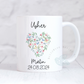 Personalised  Usher Mug,  Usher  Gift, Wedding Thank You Gift, Personalised Wedding Gift, Personalised Mug, Coffee Mug, Tea Mug, Cup