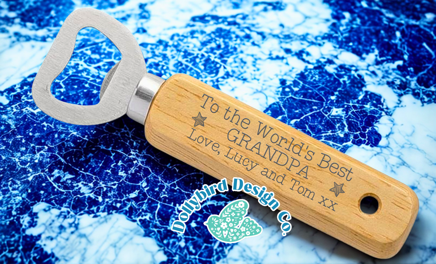 Personalised Wooden Bottle Opener
