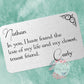The Love Of My Life Personalised Wallet Insert