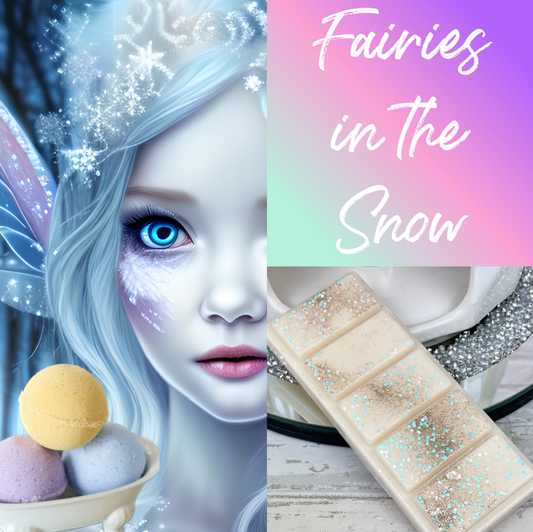 Fairies In The Wax Melt Snap Bar, Snow Fairy Wax Melt, Lush Dupe Wax Melts, Clean Scented Wax Melts, Fresh Scent Wax Melts, Sweet wax Melts