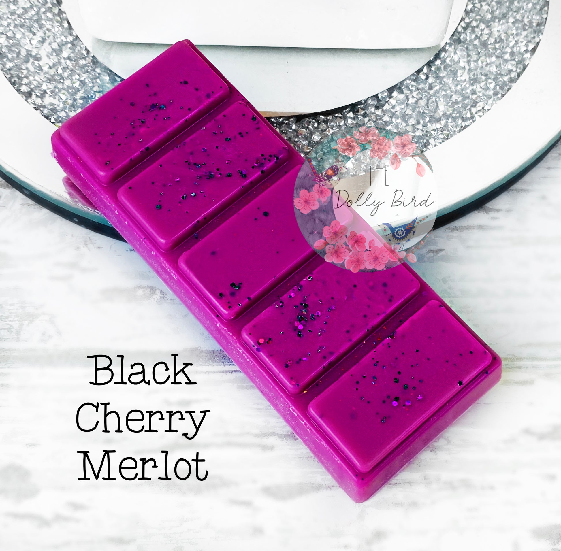 Black Cherry Merlot Wax Melt Snap Bar, Fruit Scented Wax, Soy Wax Melts, Wax Snap Bar, Cherry Scented Wax Melts, Fresh Scent Wax Melts