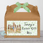 Personalised Easter Gift Box, Easter Treat Gift Bag, Personalised Easter Activity Box, Rabbit Easter Gift Box, Fillable Easter Bunny Giftbag