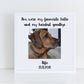 You Were My Favourite Hello Hardest Goodbye Personalised pet memorial photo frame