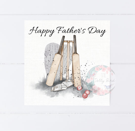 Happy Fathers Day Cricket Card, Cricket Fathers Day Card, Fathers Day Cricket Gift, Cricket Dad Card, Cricket Card For Dad, Cricket Fathers Day Gift