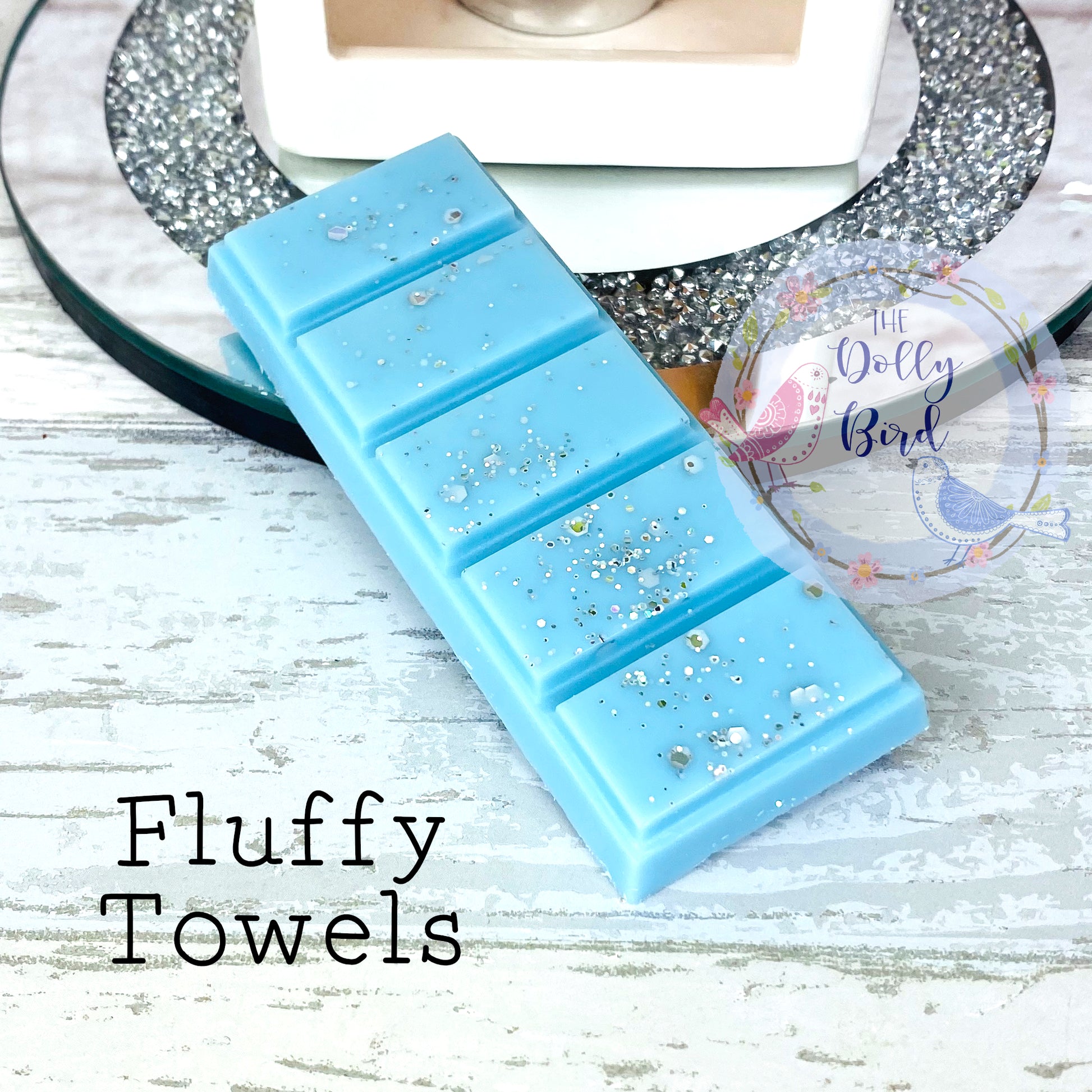 Fluffy Towels Laundry Scented Wax Melt Snap Bar, Fluffy Towels Laundry Scented Wax, Soy Wax Melts, Wax Snap Bar, Washing Scented Wax Melts, Fresh Scent Wax Melts