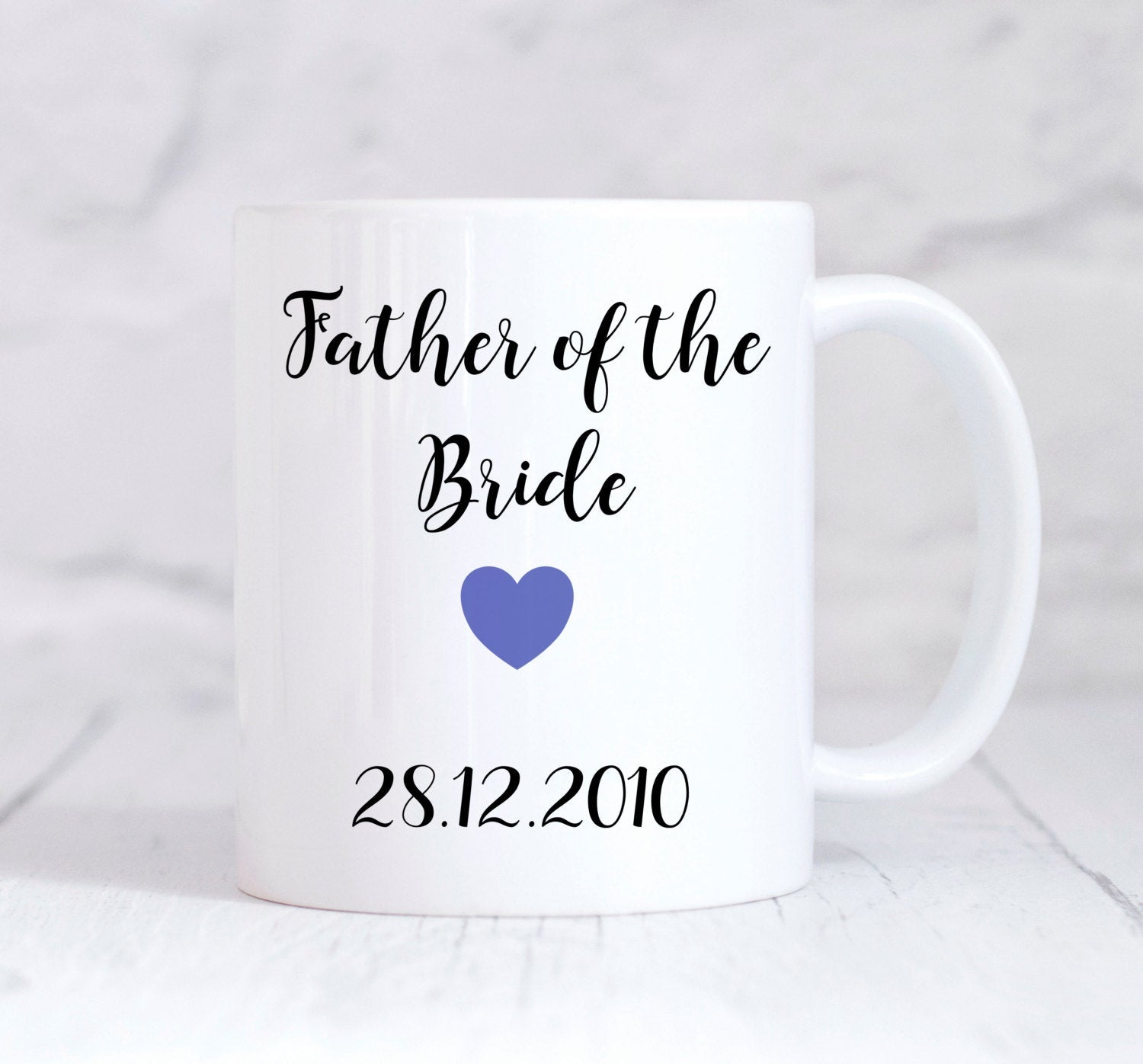 Father Of The Bride Mug, Father Of The Bride Gift, Wedding Thank You Gift, Personalised Wedding Gift, Personalised Mug, Coffee Mug, Tea Mug, Cup