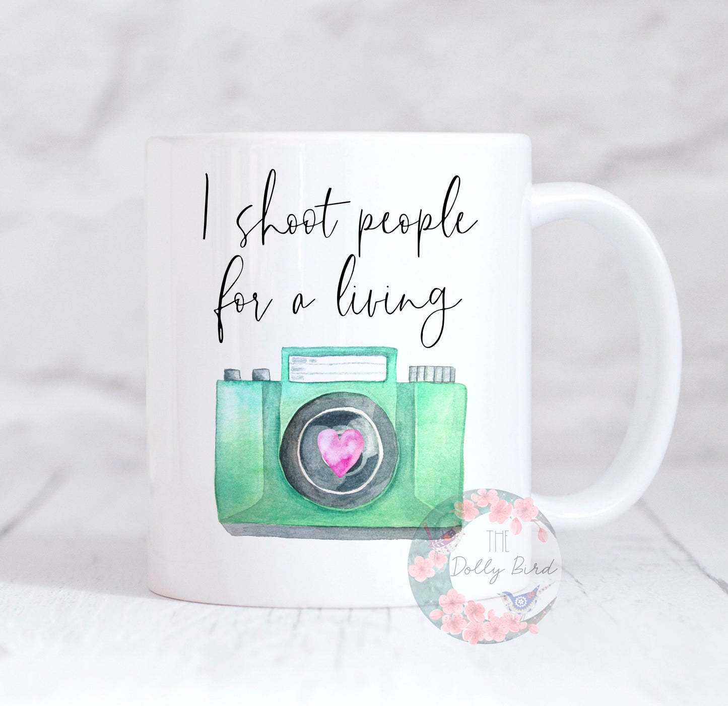 Photographer Mug, Photographer Gift, I Shoot people For A Living Photography Mug, Camera Coffee Mug, Coffee Lover Gift, Photographer Birthday Christmas