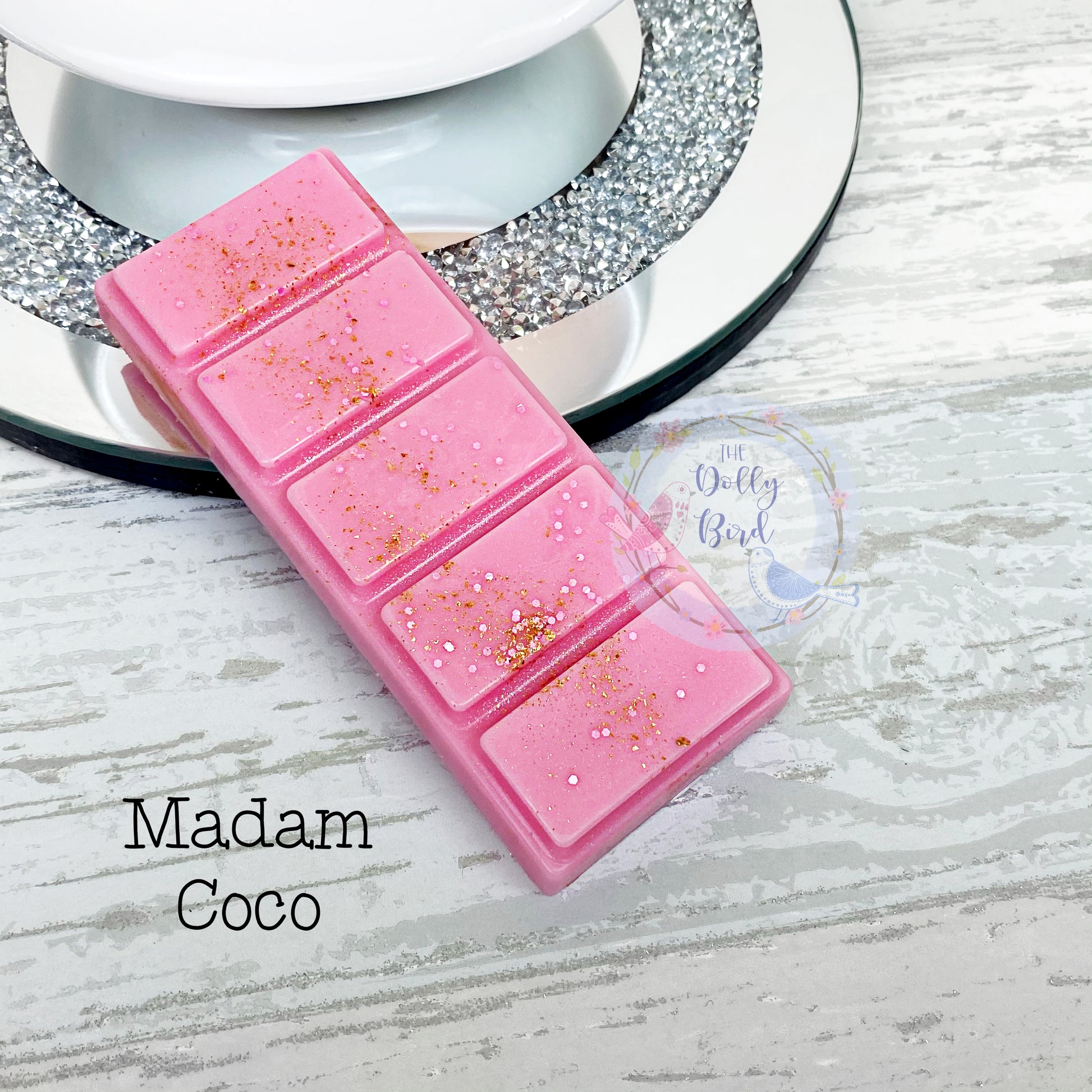 Madam Coco Wax Melt Snap Bar, Perfume Scented Wax, Soy Wax Melt, Clean Scented Wax Melts, Fresh Scent Wax Melts, Perfume Wax Melts