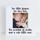 Ten Tiny Fingers Ten Tiny Toes Baby Photo Frame