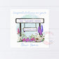 Personalised New Home Floral Street Sign Card, Floral New Home, New Home Gift,  Moving Home Card, 