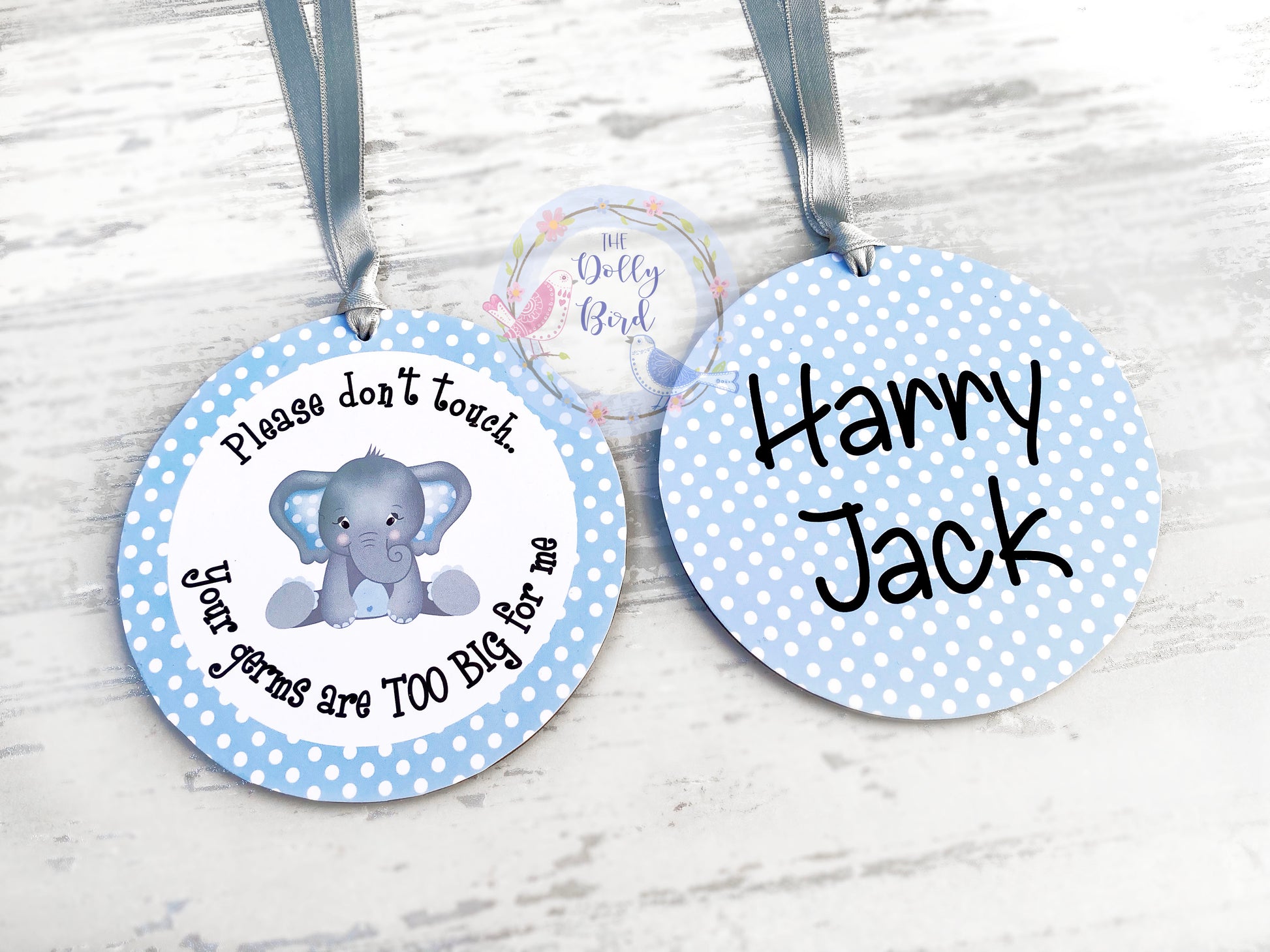 Don't Touch Baby Sign, Your Germs Are Too Big For Me, Baby Car Seat Tag, Baby Pram Sign, Personalised, Baby Shower Gift, Baby Boy Sign