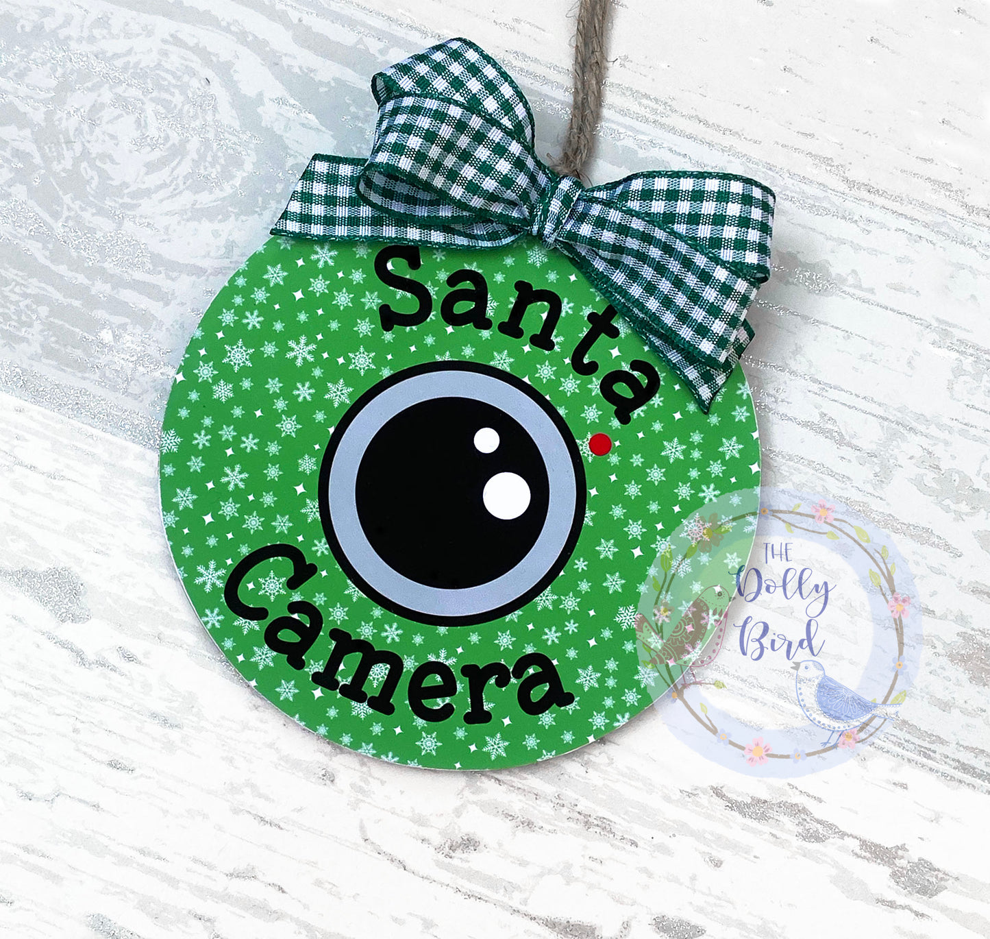 Santa Camera, Santa Cam, Elf Camera, North Pole Camera, Santa Camera Tree Decoration, Good Behaviour Camera, Tree Ornament