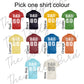 Personalised Football Family Team Print