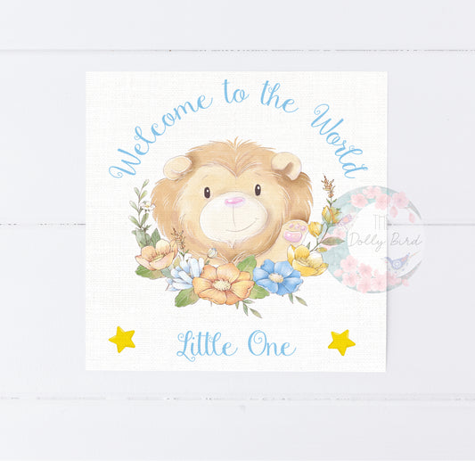 Welcome To The World Little One New Baby Card